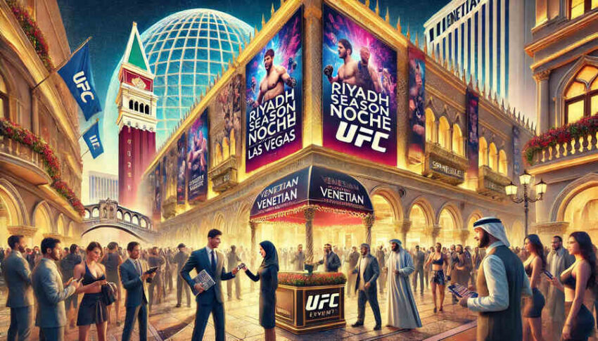 Experience Riyadh Season Noche UFC with Exclusive Packages at The Venetian Resort Las Vegas