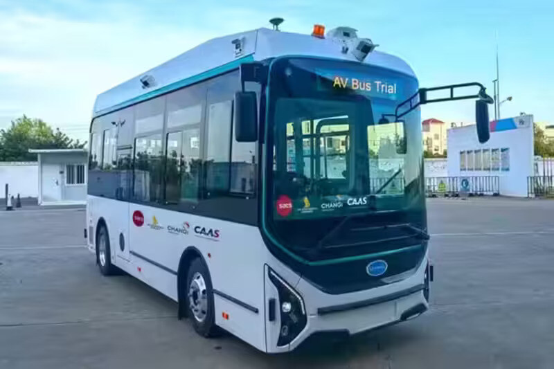 Changi Airport To Test Autonomous Buses For Staff Transport In New Collaboration