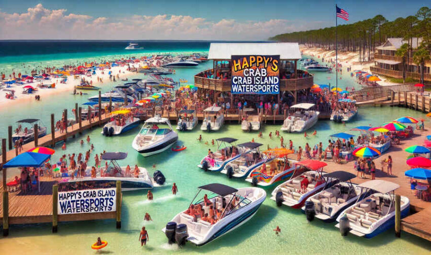 Happy’s Crab Island Watersports offering summer boat rental