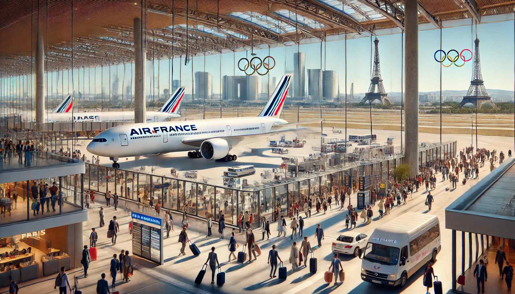 How Air France Eases Trip To Paris Olympics 2024 Tempting Enormous Fans From Over 65 Cities Across Asia, Africa, And The America Via Its Charles de Gaulle Hub