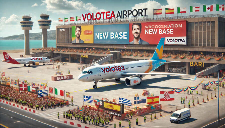 Volotea’s 21st European Base Now Operational In Bari, Italy – Travel And Tour World