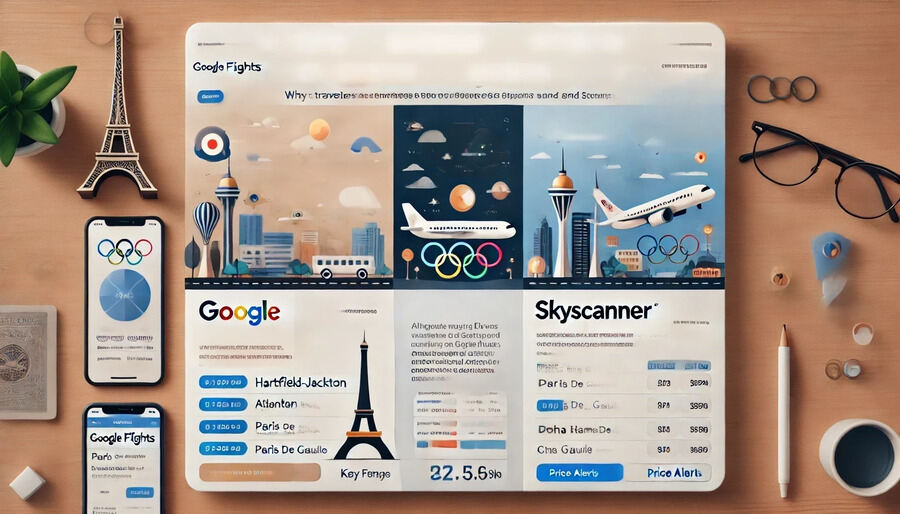 International travelers are preferring to book with Google Flights for Paris Olympics Travel over Expedia and Skyscanner: Why – Travel And Tour World