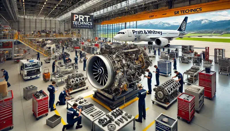 SR Technics Sets New Benchmark with Premier Pratt & Whitney GTF Engine Induction