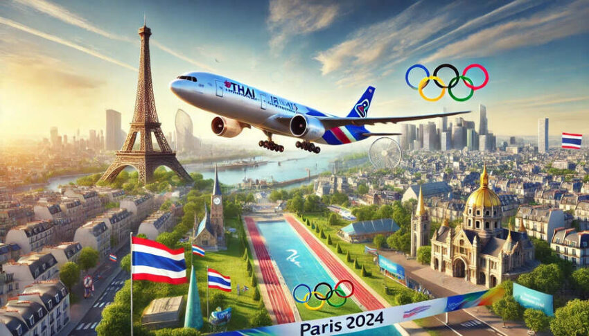 Thai Airways Eases Trip to Paris Olympic Partnering with Turkish Airlines and Lufthansa through Suvarnabhumi Airport