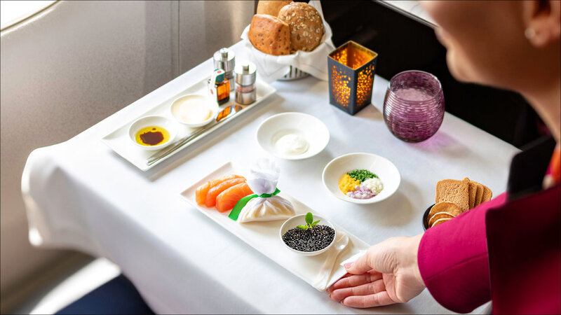 Qatar Airways Enhances Business Class Luxury with Caviar Service to Boston, Dallas, and More