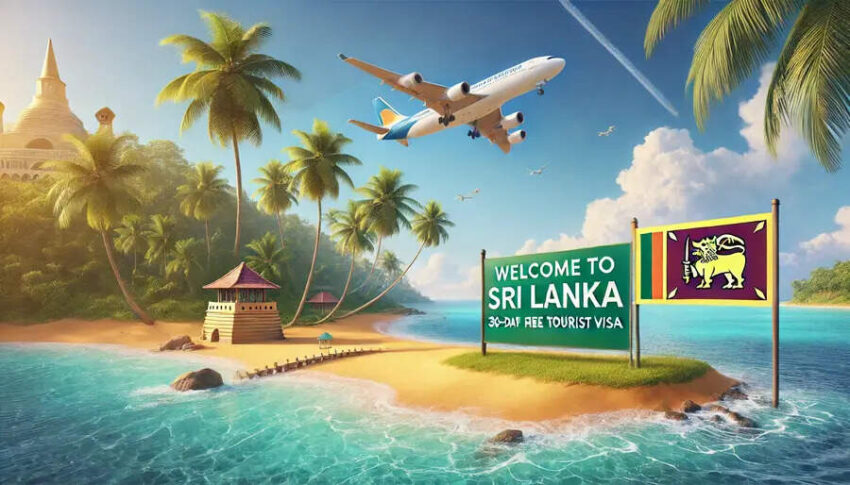 Sri Lanka to Offer Free 30-Day Tourist Visas Starting October