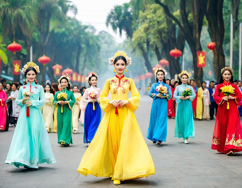 Hanoi Tourism Ao Dai Festival to Celebrate Vietnamese Cultural Heritage with Diverse Activities to Promote Asia Travel Industry