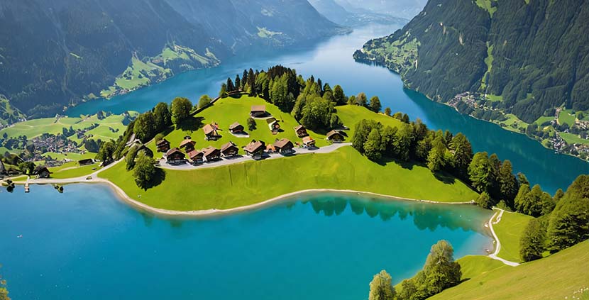 Majestic Lakes of Switzerland: A Journey Through Pristine Waters and Scenic Beauty