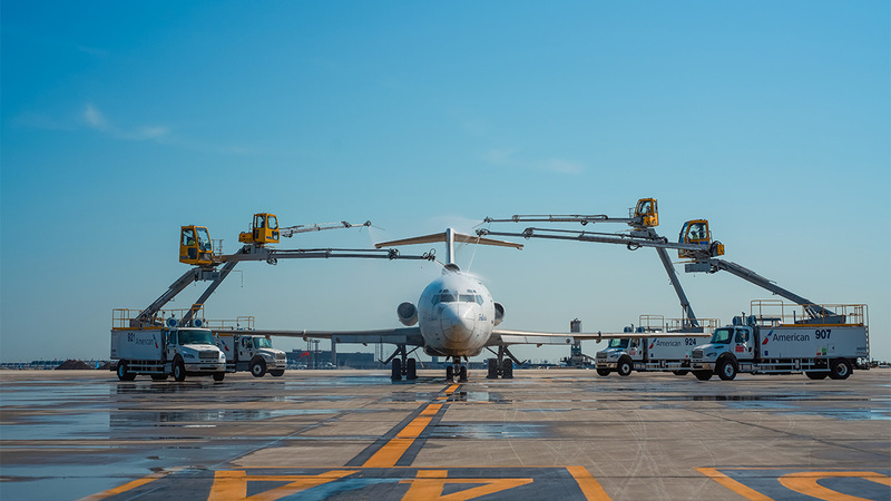 American Airlines Sets The Stage For Winter With Lightning-Fast Deicing Operations