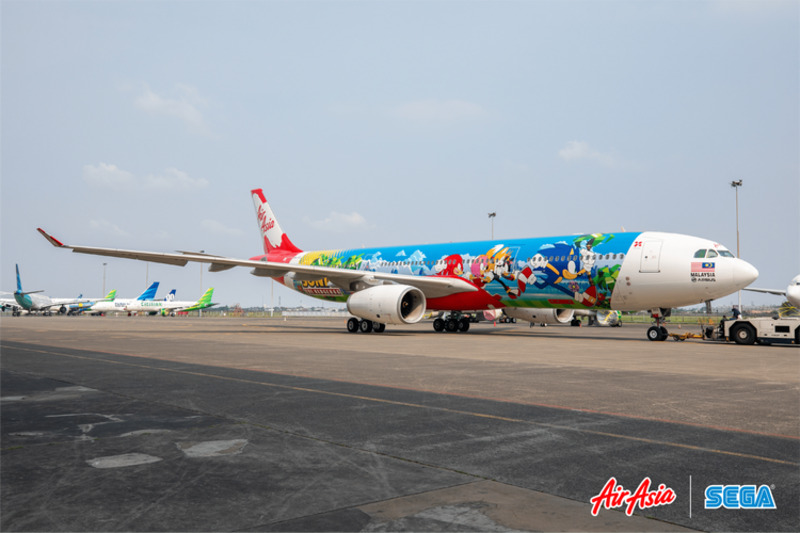 AirAsia Takes Flight with SEGA & ATLUS in a Stunning Sonic & Persona 5 Collaboration