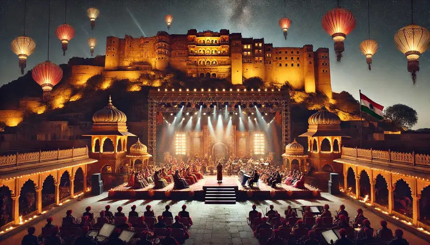 Jodhpur’s Mehrangarh Fort Hosts New Global Music Spectacle: Rajasthan International Folk Festival 2024 Unites Artists from India, France, and Norway