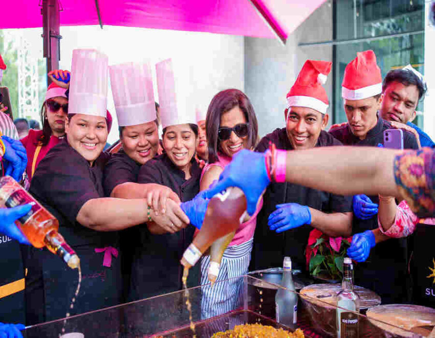 Moxy Bengaluru Airport Celebrates The Season’s Arrival With A Unique Cake Mixing Ceremony With SULA Vineyards