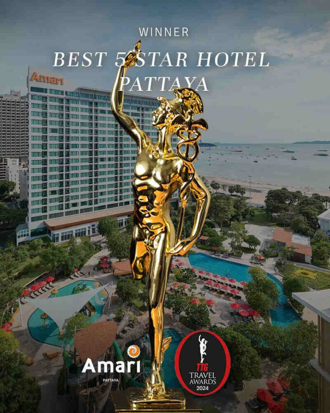 ONYX Hospitality Group’s Amari Pattaya Celebrates a Powerful Win as Pattaya’s Best 5-Star Hotel