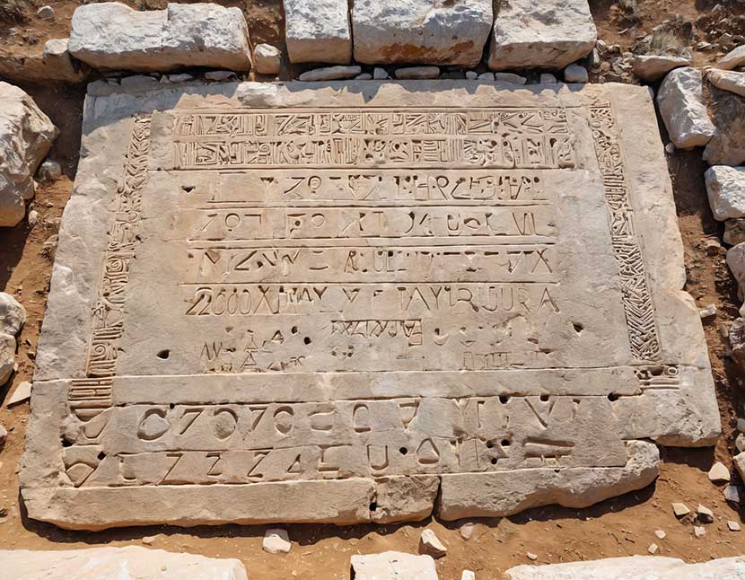 2,000-Year-Old Inscription Honoring Wrestler Discovered in Ancient City of Anemurium, Türkiye, Highlighting Its Rich Cultural and Historical Significance