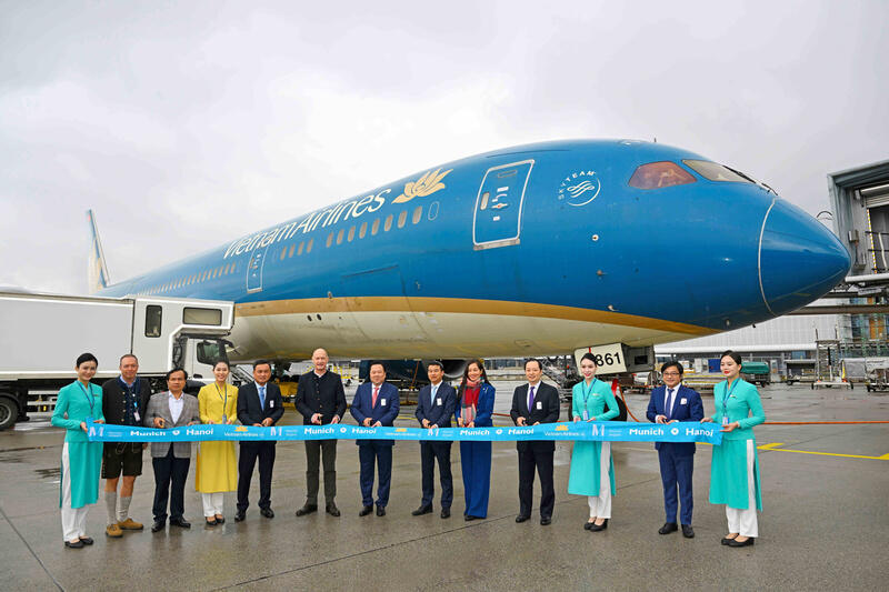 Vietnam Airlines Expands Munich-Asia Network with New Dreamliner Flights to Hanoi and Ho Chi Minh City