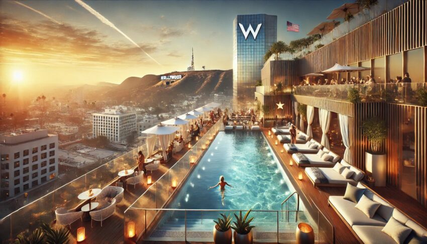 W Hotels Unveils the Glamorous Reimagined W Hollywood: A Modern Take on Classic Hollywood Luxury