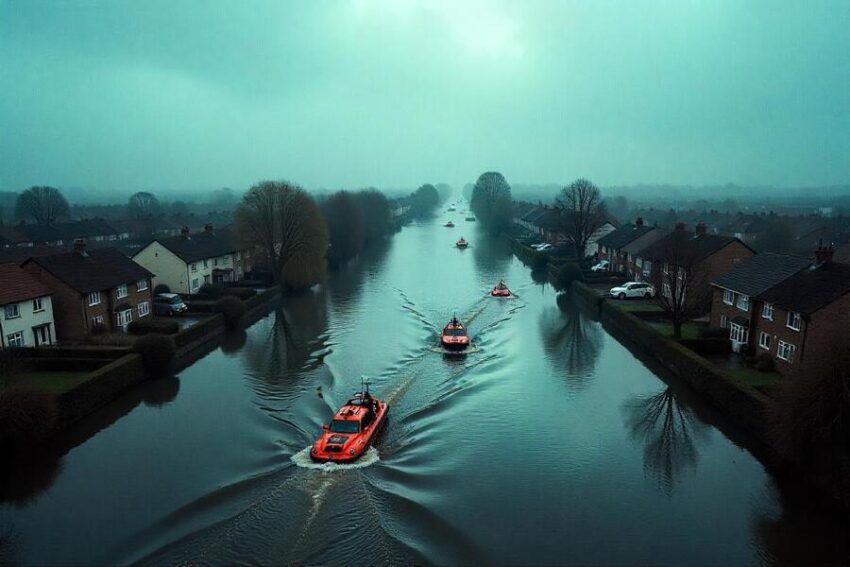 Flood Alerts Warn of Impending Storms and Travel Disruptions in England