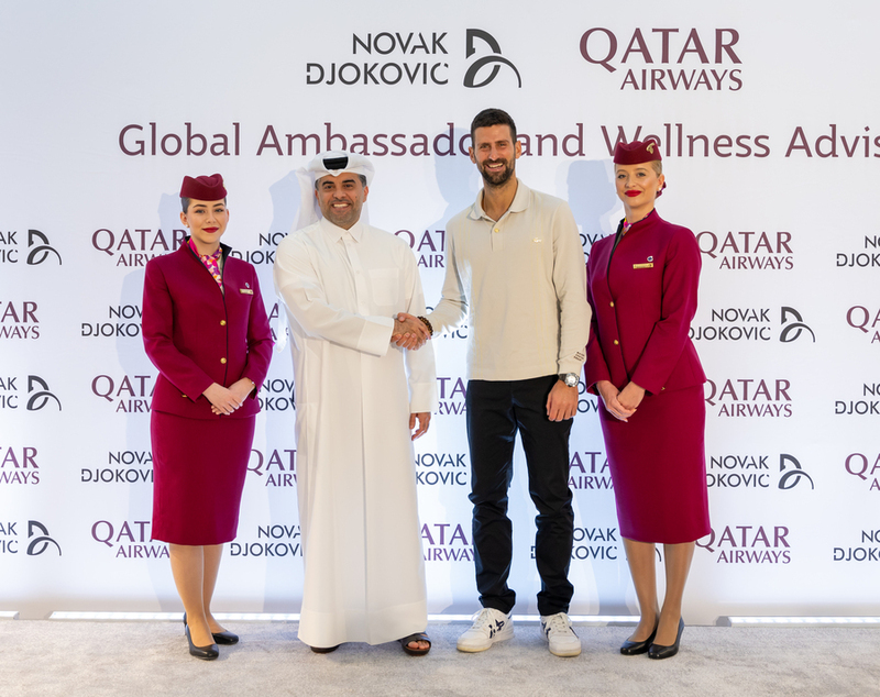 Qatar Airways Unveils Powerful Collaboration with Novak Djokovic to Champion Wellness and Excellence – Travel And Tour World