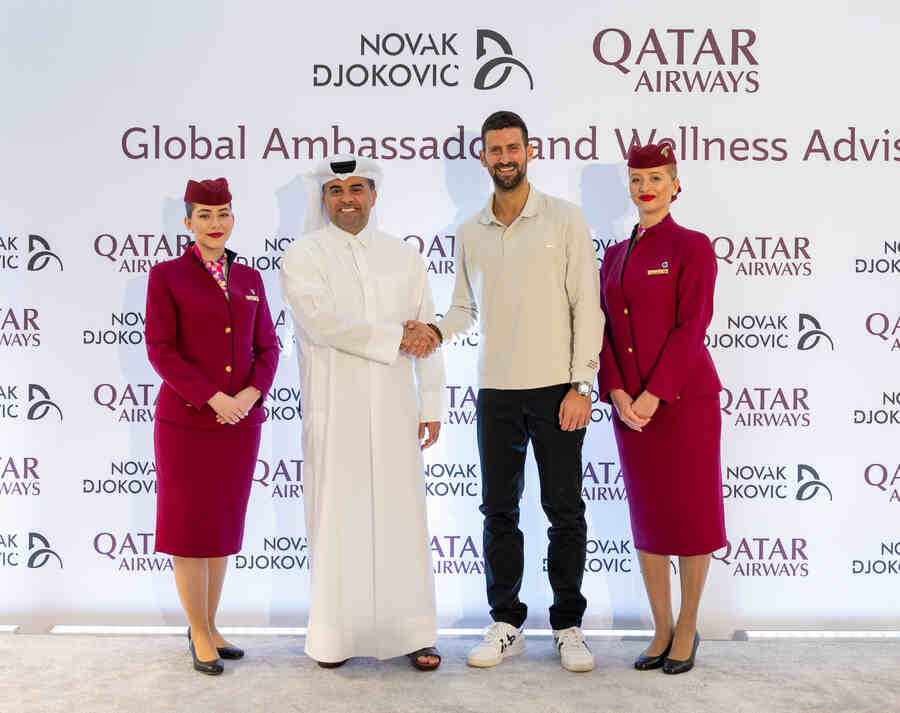 Qatar Airways Partners With Novak Djokovic For A New Era Of Excellence In Travel And Wellness – Travel And Tour World