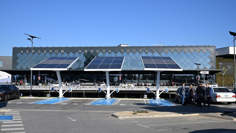 Belgrade Airport Introduces World’s First Free Solar-Powered Electric Vehicles Charging