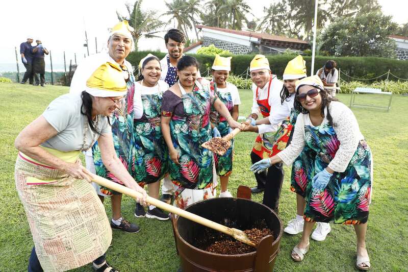 Radisson Blu Resort Temple Bay Welcomes the Holiday Season with a Unique and Eco-Friendly Cake Mixing Ceremony