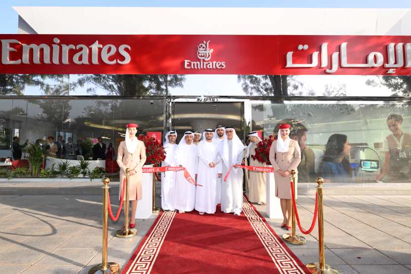 Emirates opens largest global retail store, Emirates World in Casablanca