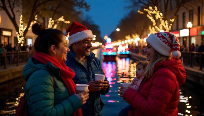 San Antonio Showcases Holiday Wonder with Ford River Parade Bringing Joy to the River Walk