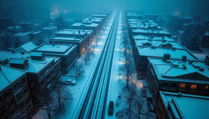 Nueva York, Boston, Washington, Tormenta ártica, Estados Unidos, 