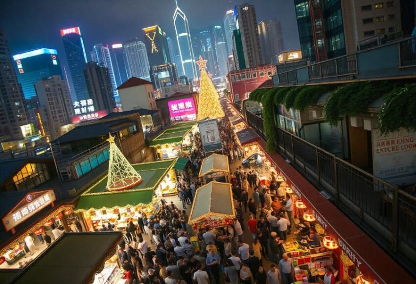 Hong Kong Attracts 300,000 Extra Travelers During Pre-Christmas Rush