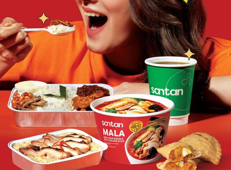 Fly with Flavor: Santan’s Exclusive Meal Deals for AirAsia Short Flights