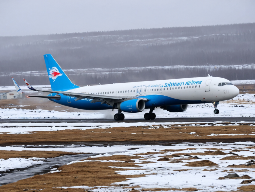 Siberian Airlines Airbus A321 Skids Off Runway at Norilsk’s Alykel International Airport, Russia