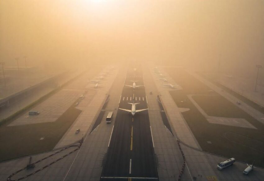 Delhi Airport Disrupted by Dense Fog Leading to 19 Flight Diversions and Over 400 Delays