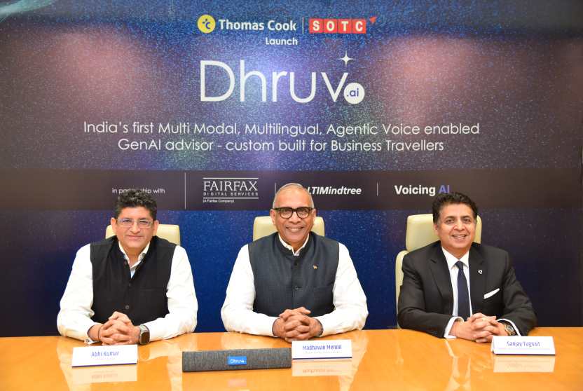 India’s first AI-powered business travel consultant “Dhruv” launched by Thomas Cook, SOTC and its partners