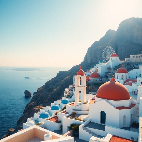 How Will Santorini’s Tourism Industry Survive as Cruise Ship Delays Threaten Its Vital Economy?